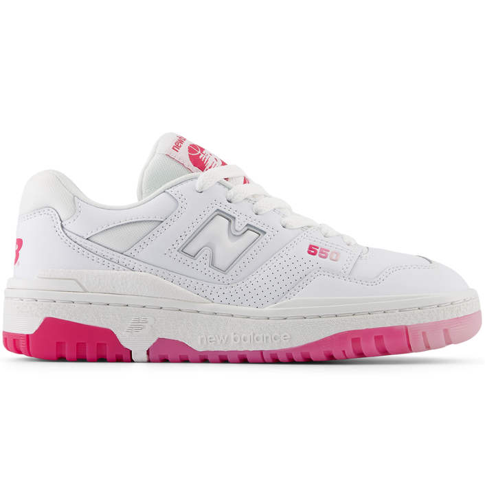 New Balance Buty Sneakersy Białe 550 GSB550KP