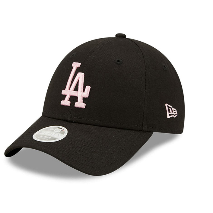 New Era LA Dodgers League Essential Womens Black 9FORTY Cap