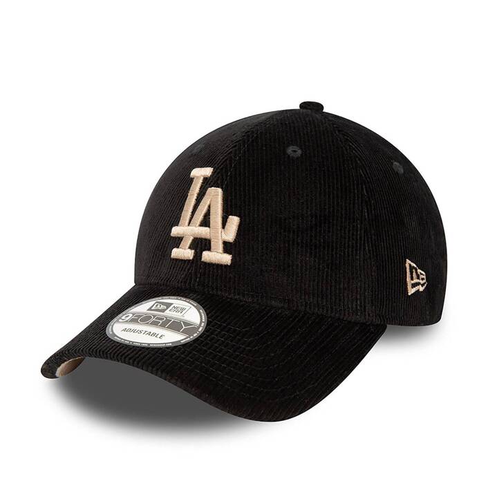 New Era LA Dodgers MLB Cord Black 9FORTY Adjustable Cap