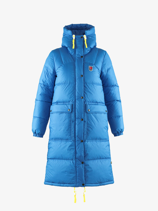 Płaszcz Fjallraven Expedition Long Down Parka UN Blue