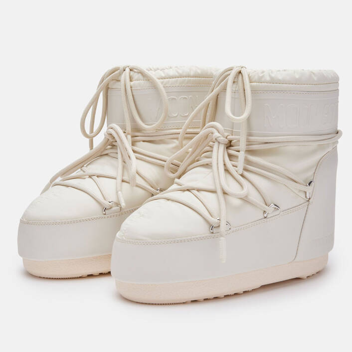 ŚNIEGOWCE MOON BOOT ICON LOW CREAM RUBBER