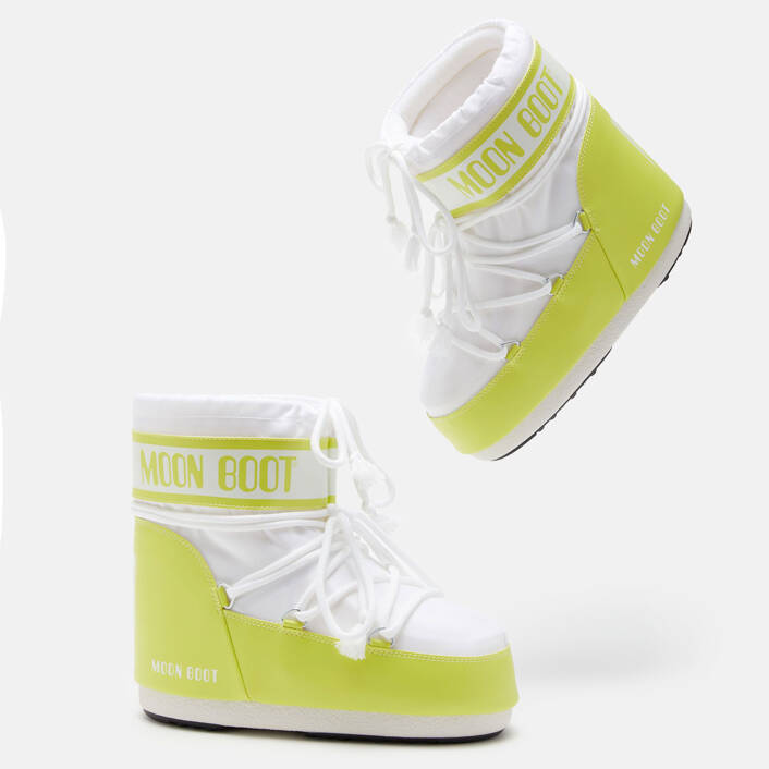 ŚNIEGOWCE MOON BOOT ICON LOW GREEN NYLON