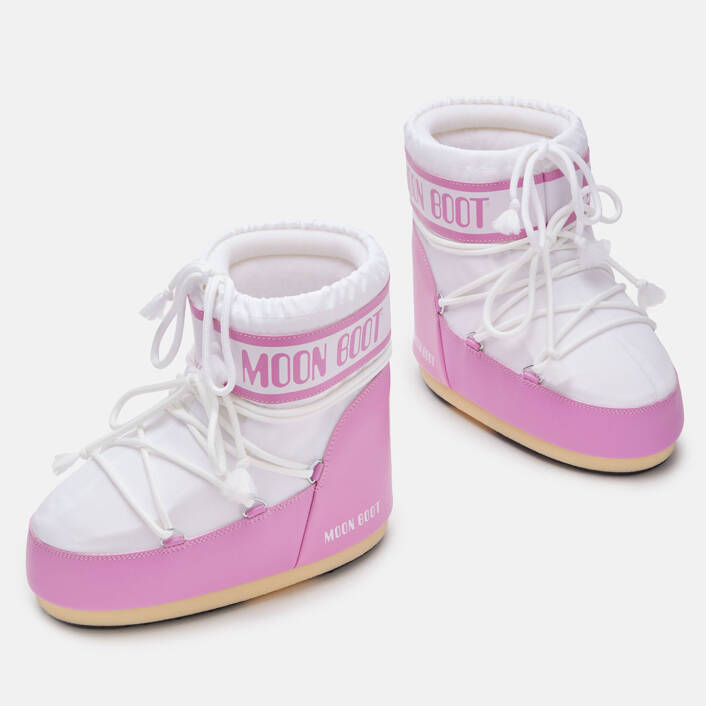 ŚNIEGOWCE MOON BOOT ICON LOW PINK NYLON