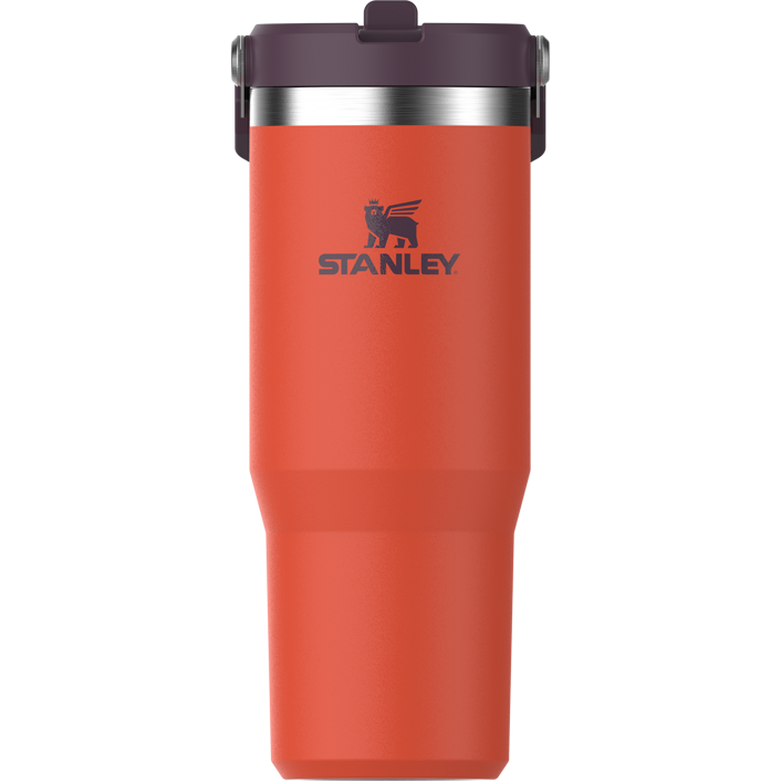 Stanley Kubek The IceFlow Flip Straw Tumbler 0,89L - Tigerlily Plum