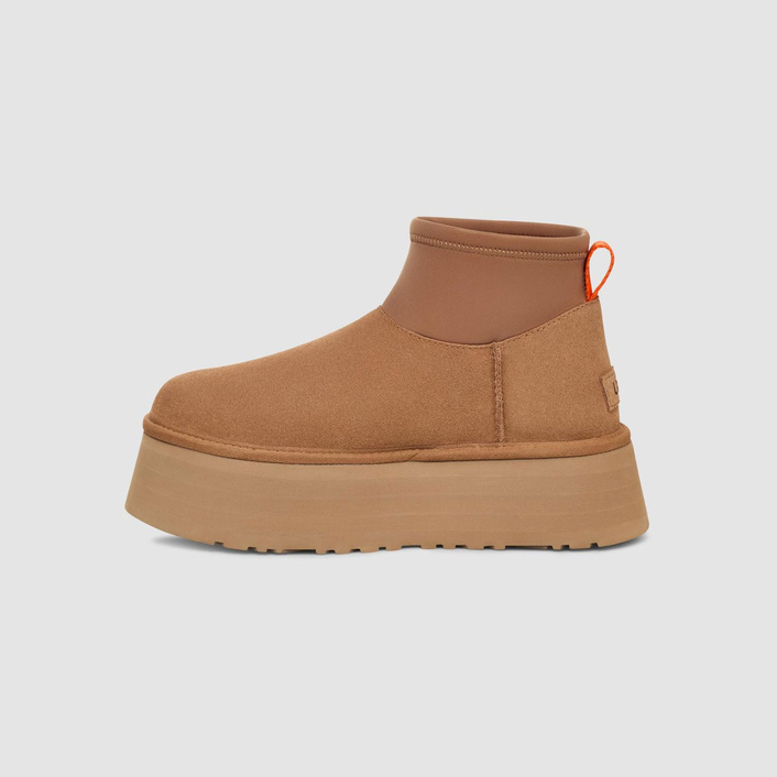 UGG W CLASSIC MINI DIPPER CHESTNUT