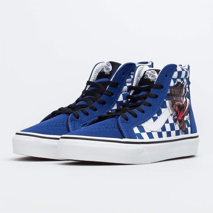 Vans SK8-HI ZIP SUEDE CHECKERBOARD VA3276UDX