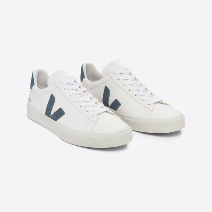 Veja CAMPO CHROMEFREE LEATHER WHITE CALIFORNIA