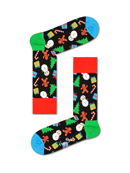 Zestaw skarpet Happy Socks Big Dot Snowman 2-pak
