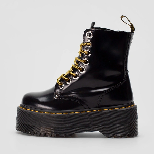 Dr. Martens glany na platformie Jadon Max Buttero czarne damskie 25566001