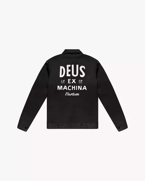 Deus Ex Machina LA WORKWEAR JACKET - BLACK