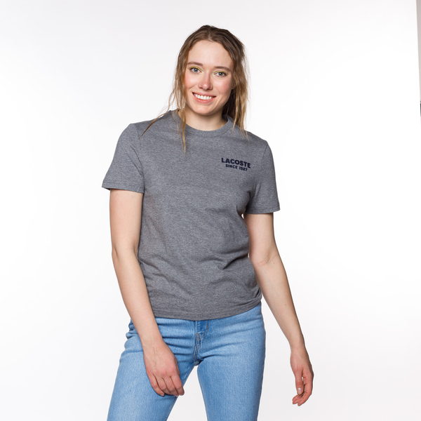 Lacoste Women’s Logo T-shirt Grey