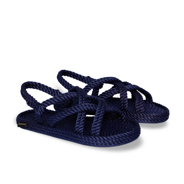 Bohonamd Bodrum Women Rope Sandal – Navy