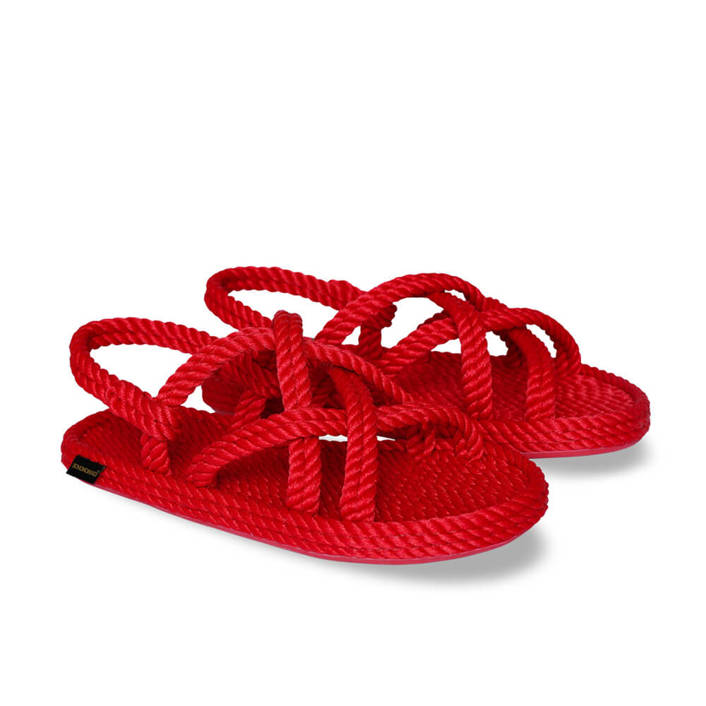 Bohonamd Bodrum Women Rope Sandal – Red