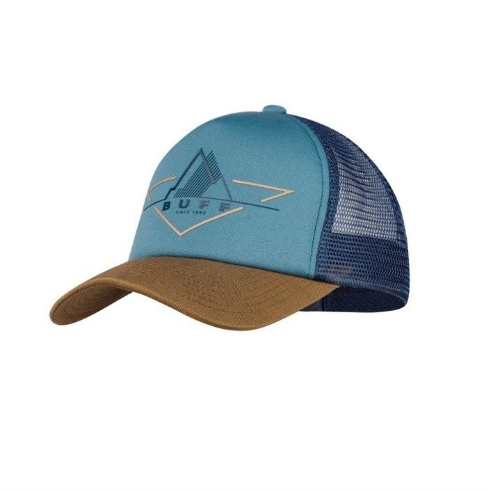 Buff TRUCKER CAP BRAK STONE BLUE
