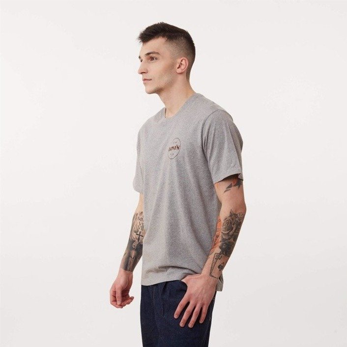 Levi's RELAXED FIT TEE HEATHER GREY