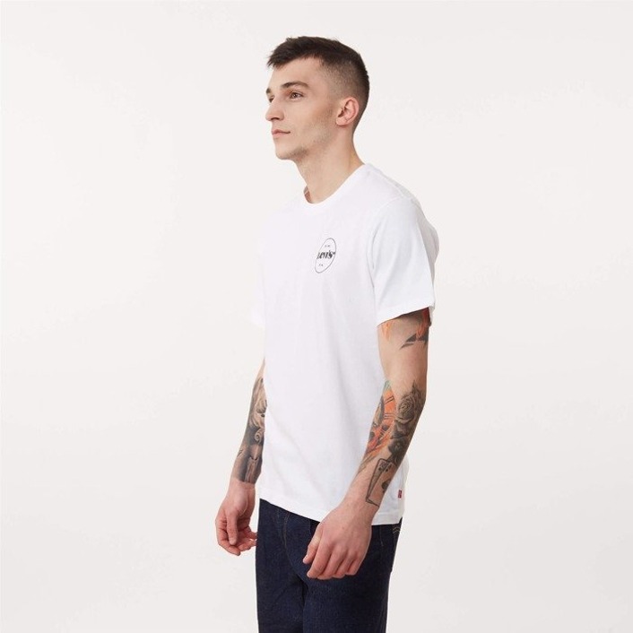 Levi's RELAXED FIT TEE WHITE
