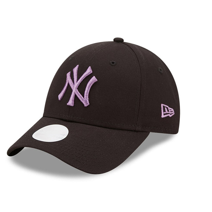 New Era New York Yankees League Essential Womens Black 9FORTY Cap